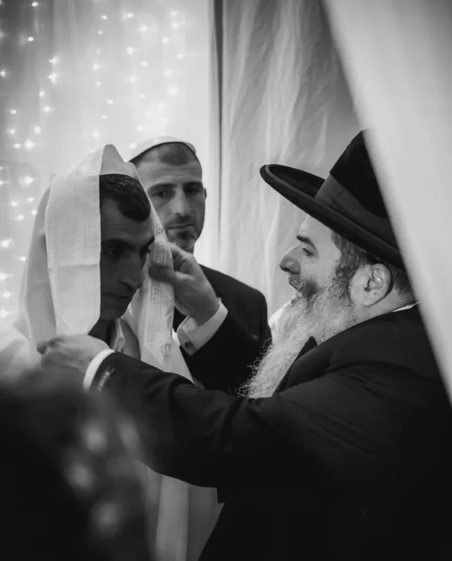 ברכה במהלך החופה